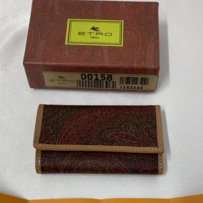 【新品・未使用】エトロ　キーケース　00158　6連　ペイズリー 楽天市場】【お買い物マラソンP5倍】エトロ ETRO 6連キーケース