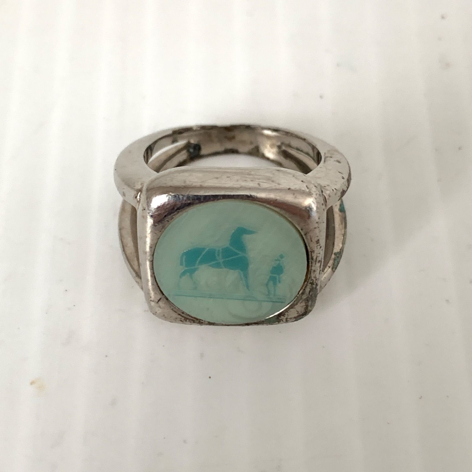 早い者勝ち！HERMES リング HERMES エルメス コロゾ リング 約12号