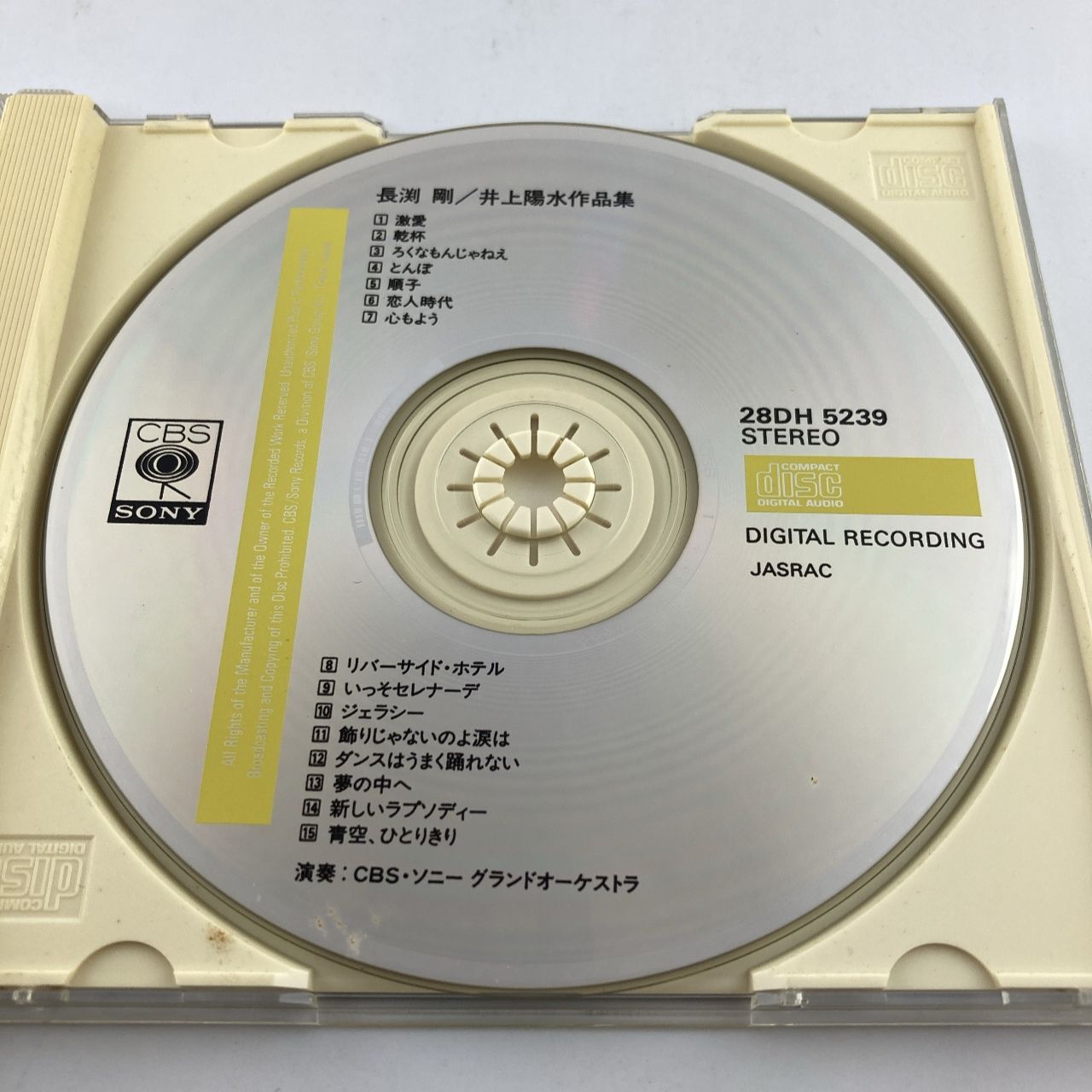 長渕剛/井上陽水作品集 ニューミュージック・インストゥル