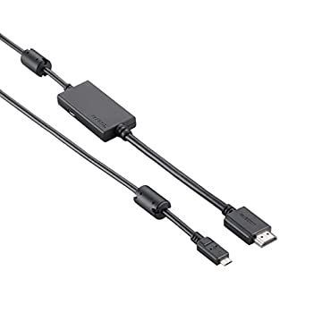 【中古】 ELECOM エレコム MHL3.0変換ケーブル 2.0m ブラック MPA-MHL3HD20BK