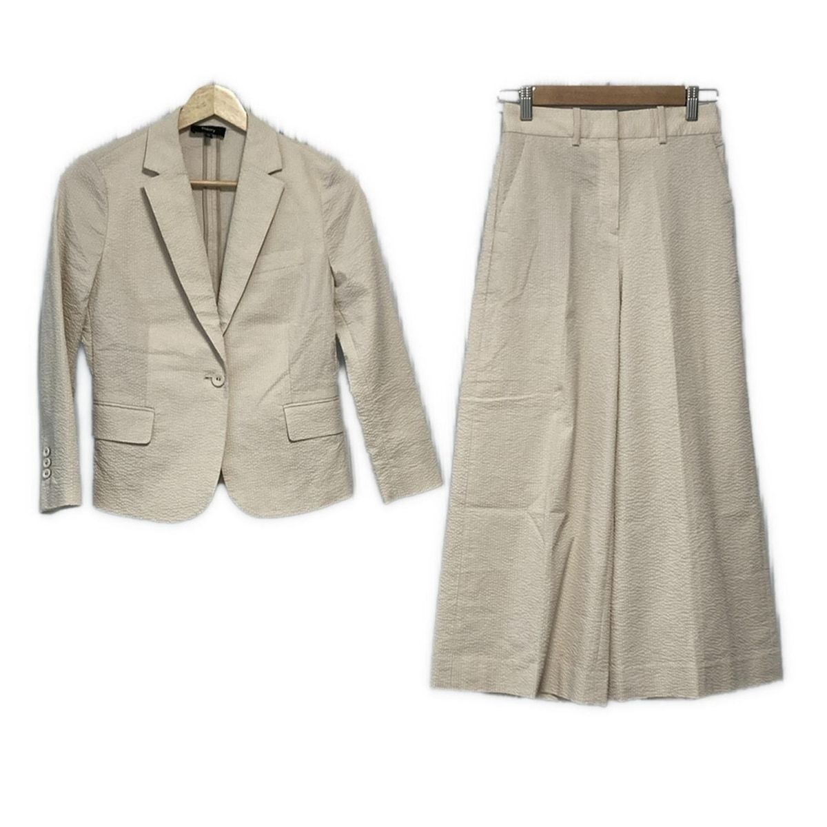 Theory】セオリーレディースパンツスーツ上下セットアップ