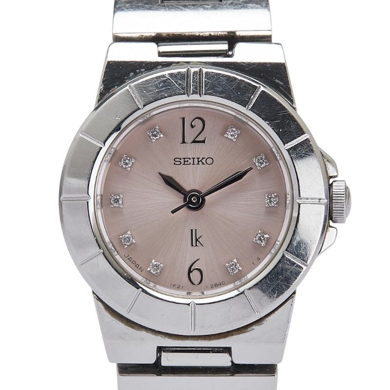 セイコー ルキア LUKIA 1F21-0L90 ステンレススチール レディース SEIKO 1-0233402