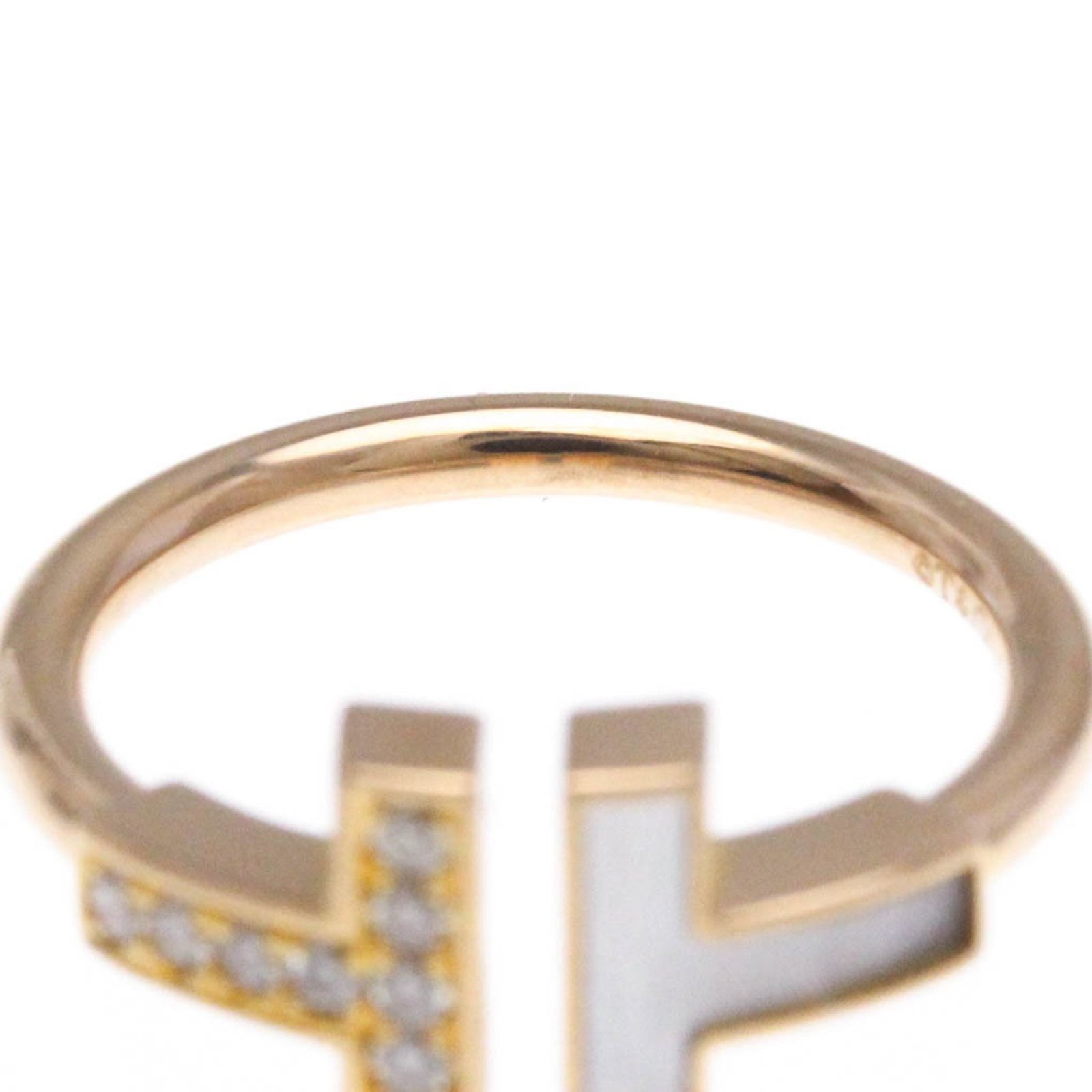 ティファニー(Tiffany) T ワイヤー リング K18ピンクゴールド(K18PG