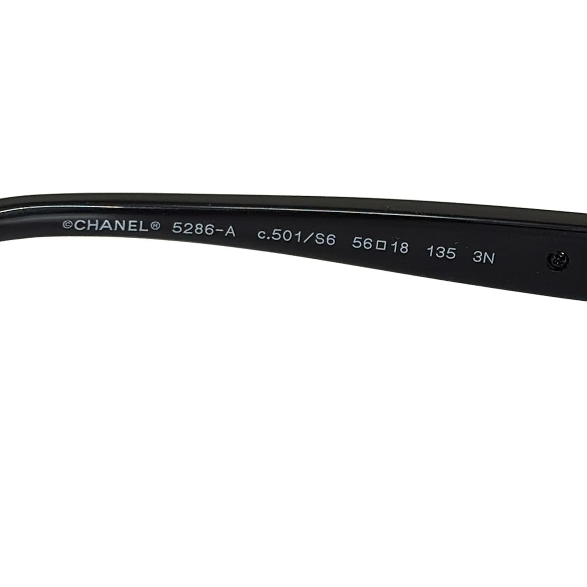 CHANEL/シャネル サングラス 5286-A CHANEL(シャネル) サングラス美品 - 5286-A 黒×シルバー - メルカリ