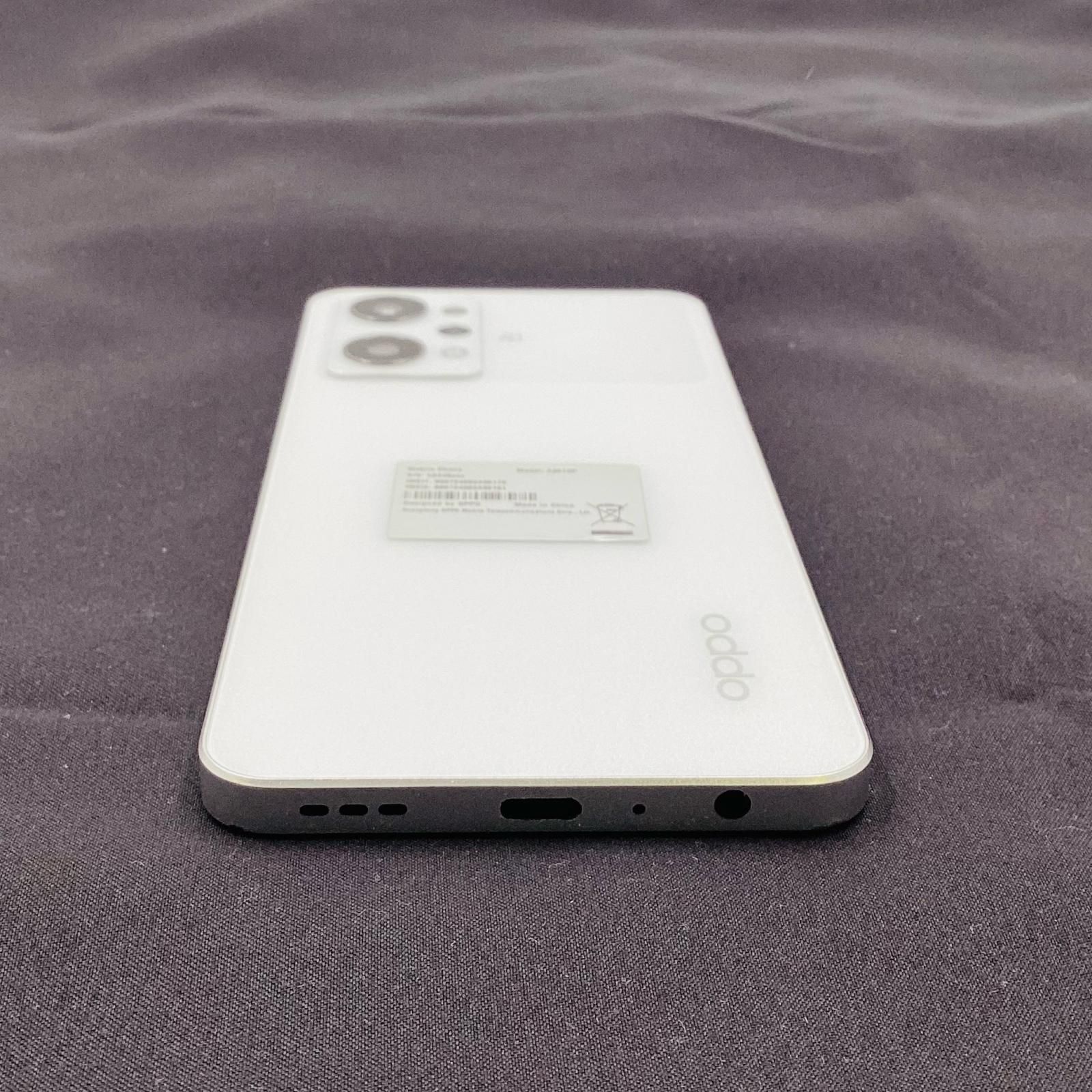 全額返金保証】【最速発送】OPPO Reno 9A 128GB ムーンホワイト