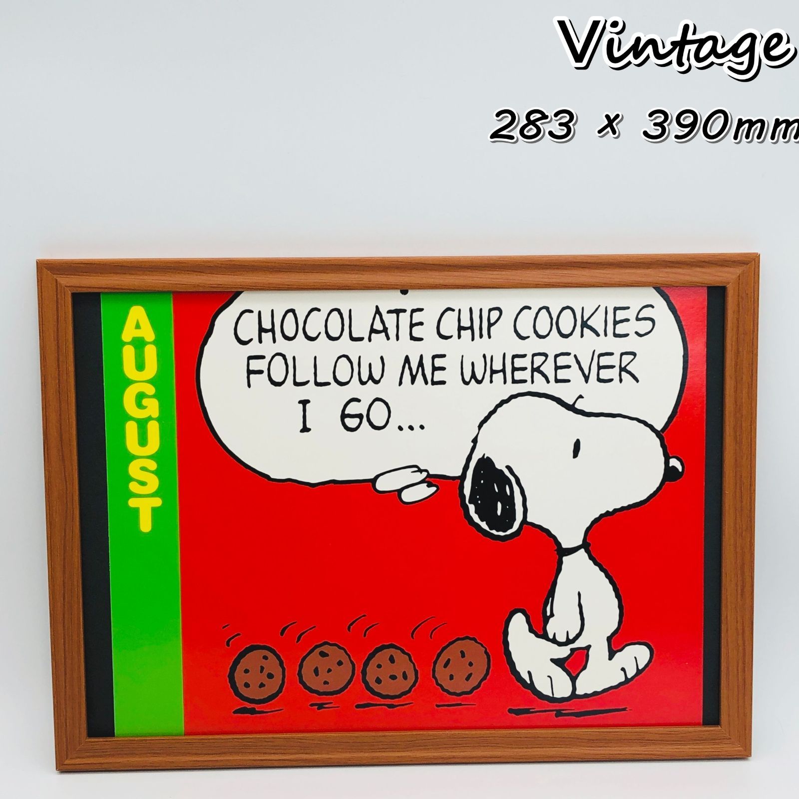 1952年　ビンテージ　ピーナッツ　スヌーピー コミックポスター額装(大) 1952年 ビンテージ ピーナッツ スヌーピー コミックポスター額装(大