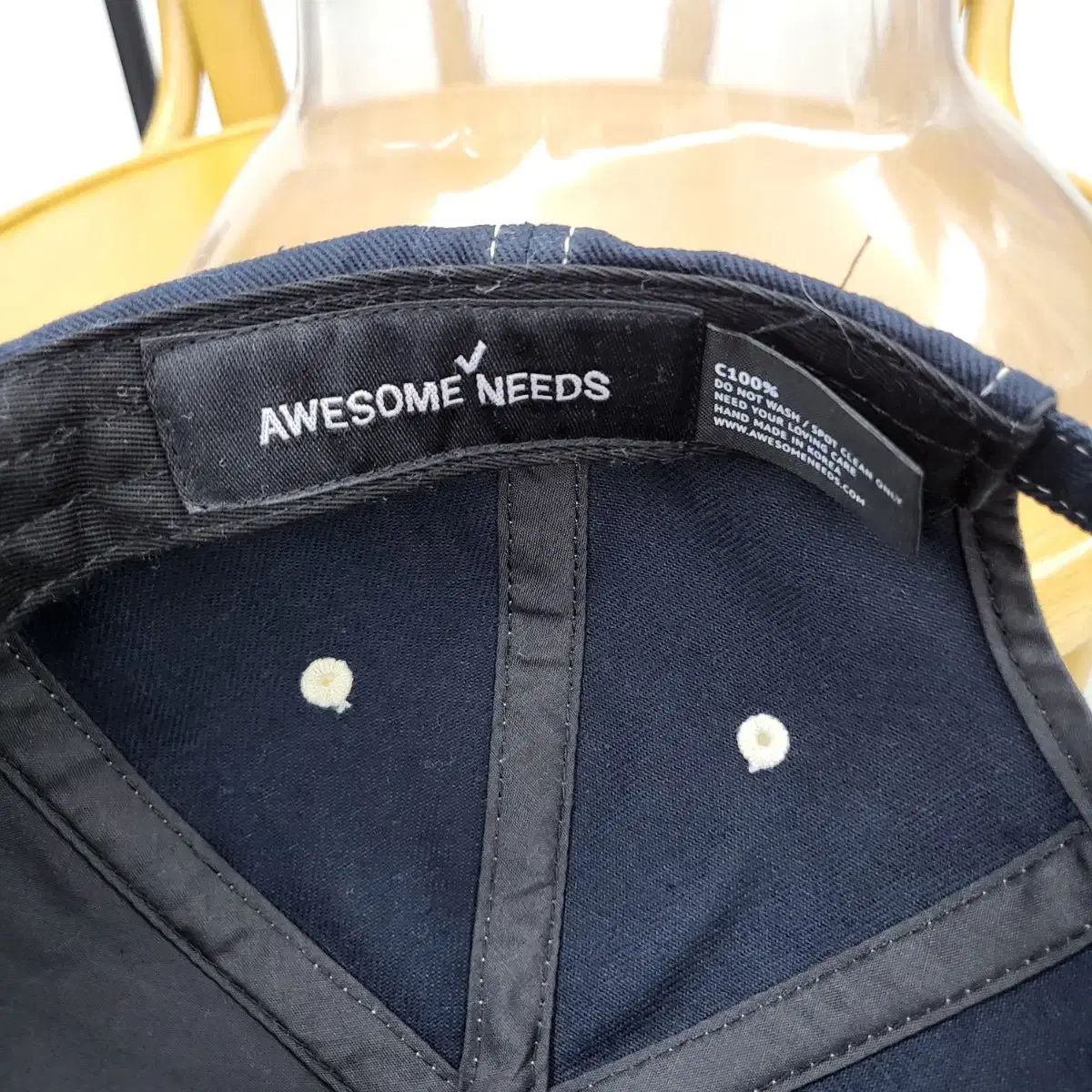 awesome needs オーサムニーズ　ベルボーイリボンキャップ awesome needs オーサムニーズ ベルボーイリボンキャップ