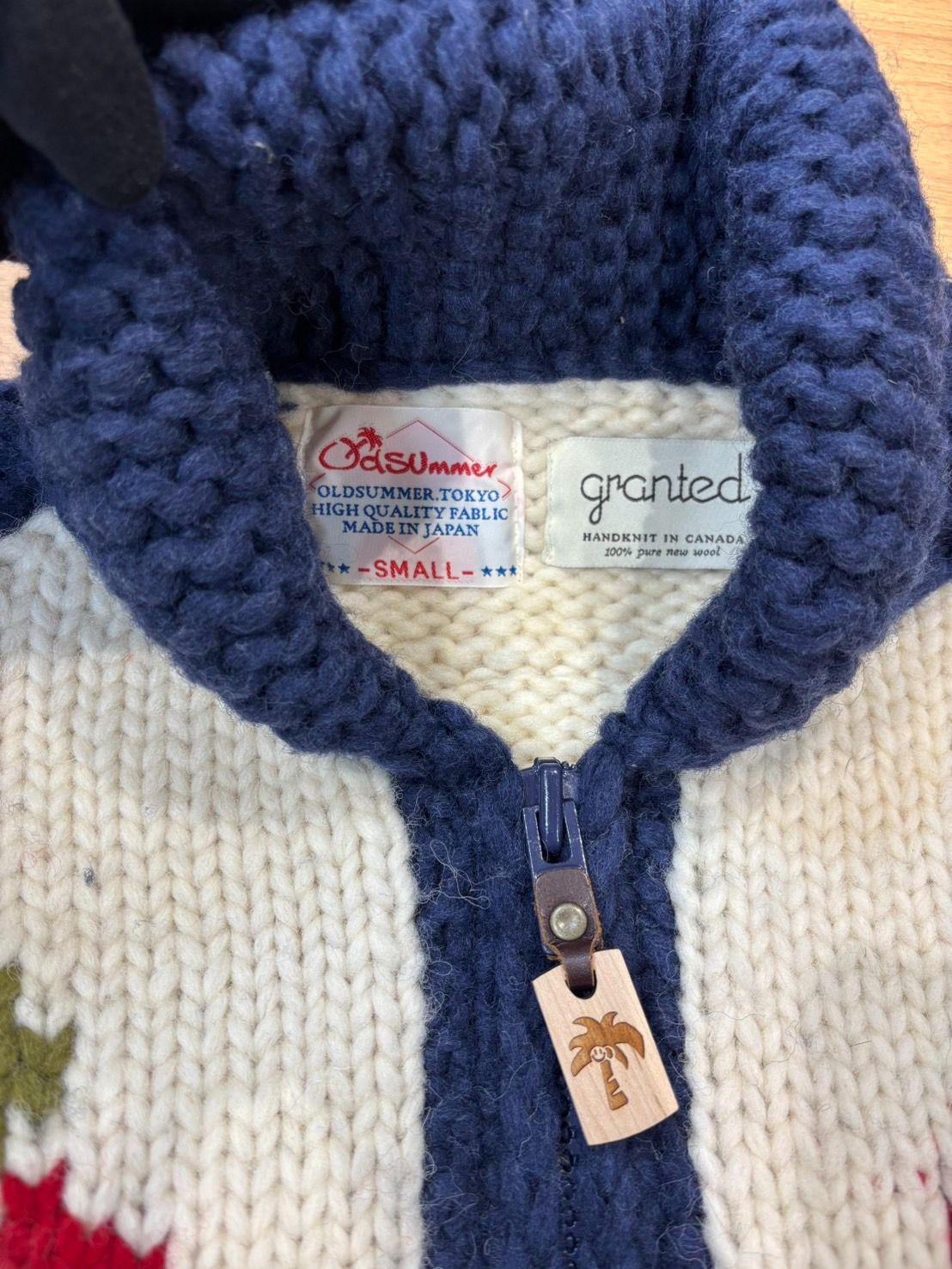 OLD SUMMER GRANTED カウチン セーター OLD SUMMER GRANTED カウチン セーター