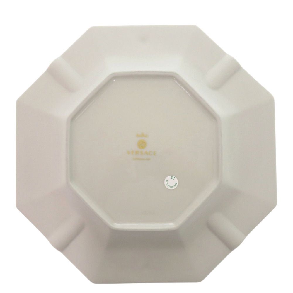 未使用 ヴェルサーチ Gorgona Pop プレートポーセリン 磁器 ライトグレー 食器  1313【中古】VERSACE 未使用 ヴェルサーチ Gorgona Pop プレート ポーセリン 磁器 ライト
