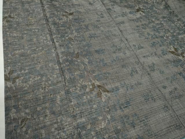 平和屋着物○上質な紬 枝花文 正絹 逸品 CAAW8339yc - メルカリ