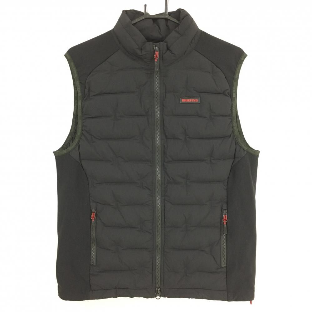 超美品 BRIEFING ブリーフィング ダウンベスト 黒 BRIEFING