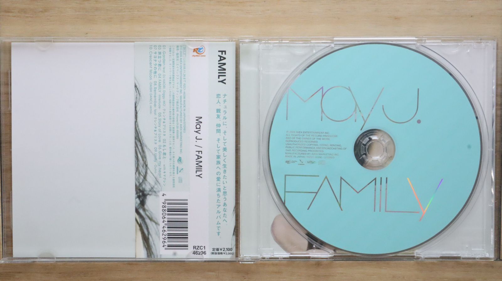 メイ 国内盤CD☆メイ・ジェイ/May J.□ FAMILY[WonderGOO限定