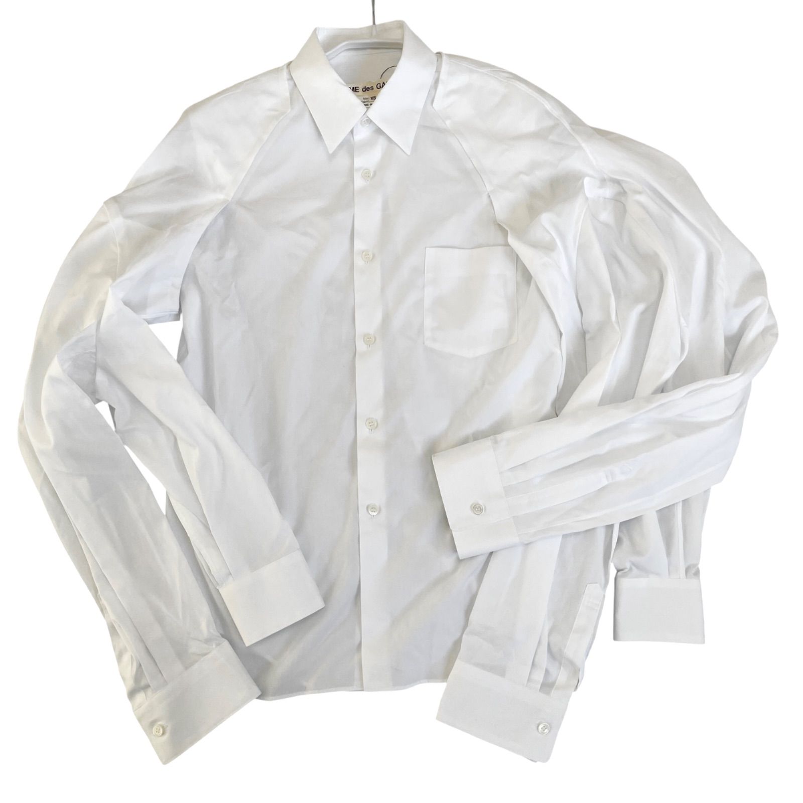 定価63,800円 COMME des GARÇONS 25ss 多重袖 ブラウス シャツ 5本袖 