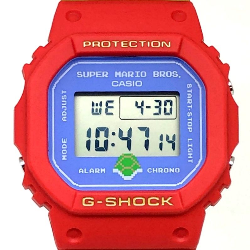 G-SHOCK ジーショック DW-5600SMB-4 SUPER MARIO BROTHERS スーパーマリオブラザーズ コラボモデル 1UP 2025年11月発売