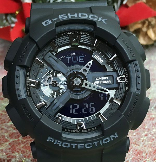 恋人たちのGショックペアウオッチ G-SHOCK BABY-G ペア腕時計 カシオ 2本セット アナデジ GA-110-1BJF BG-169U-1CJF  ラッピング無料 メッセージカード手書きします ブラック ピンクゴールド クリスマス プレゼント 誕 - メルカリ