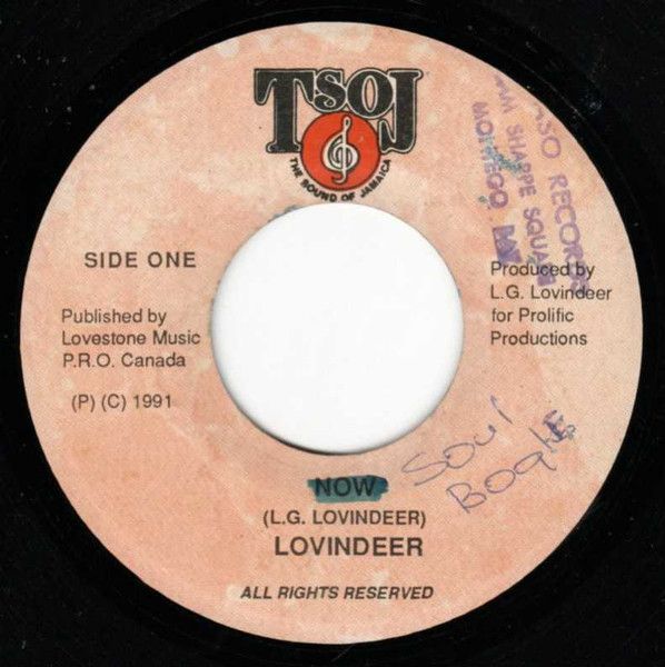 ジャマイカ7” Lloyd Lovindeer Soul Bogle NONE TSOJ /00080