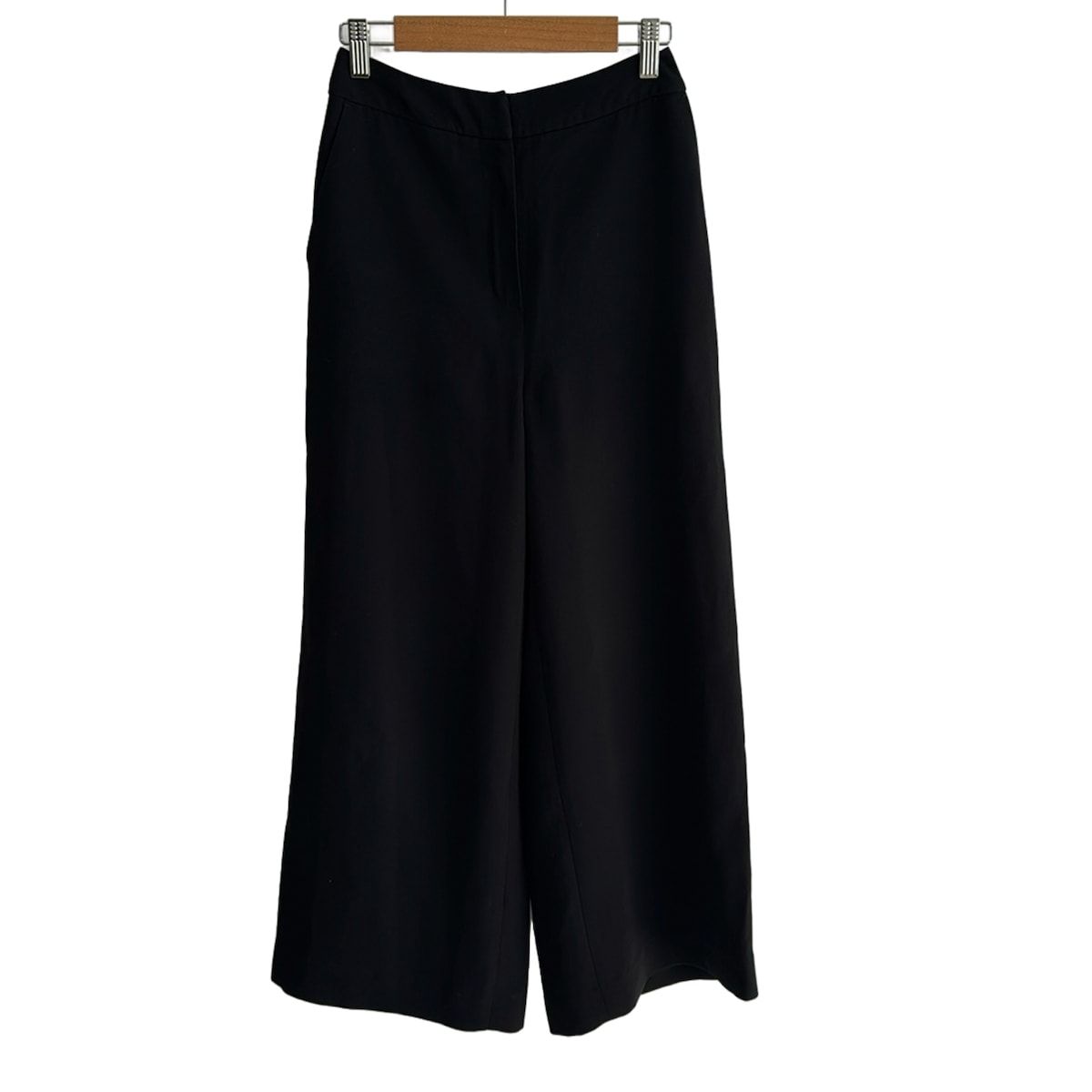 美品 Reneクロップドパンツ 34 Rene(ルネ) パンツ サイズ34 S レディース - 黒 クロップド(半端