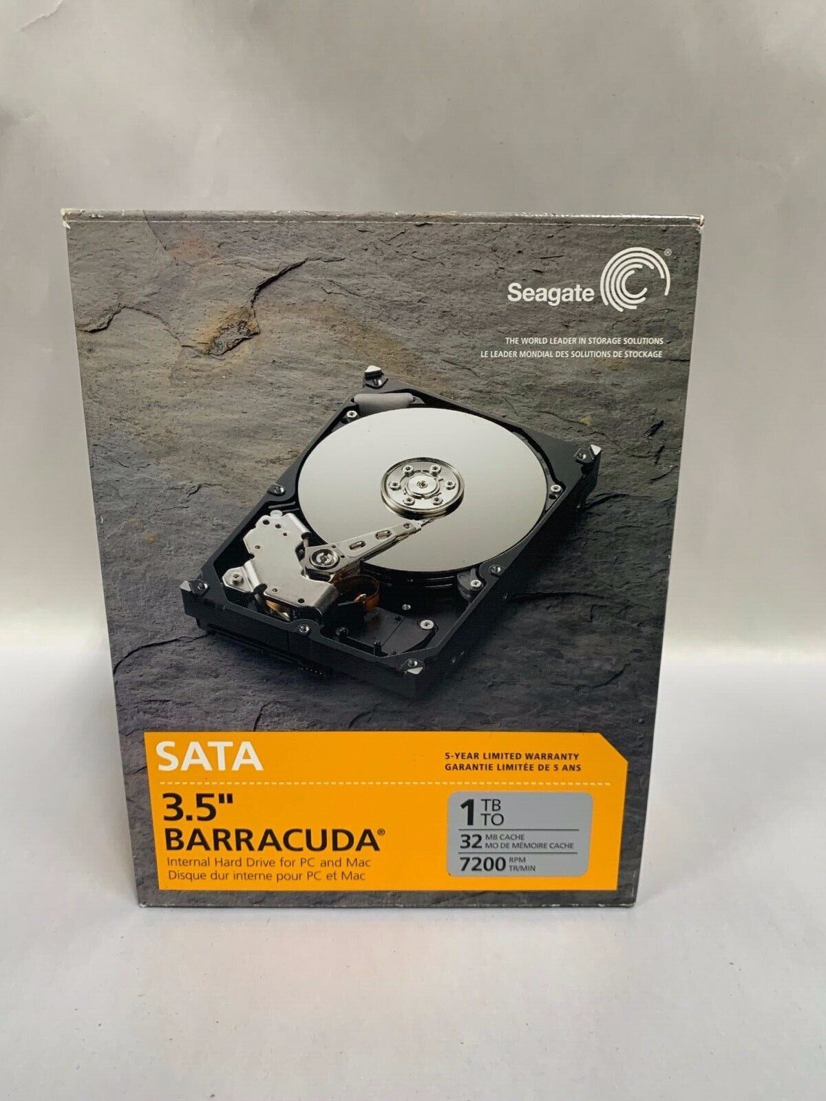 Seagate Barracuda 1 TB 32MB 3.5 SATA Internal PC Mac Hard Drive A15