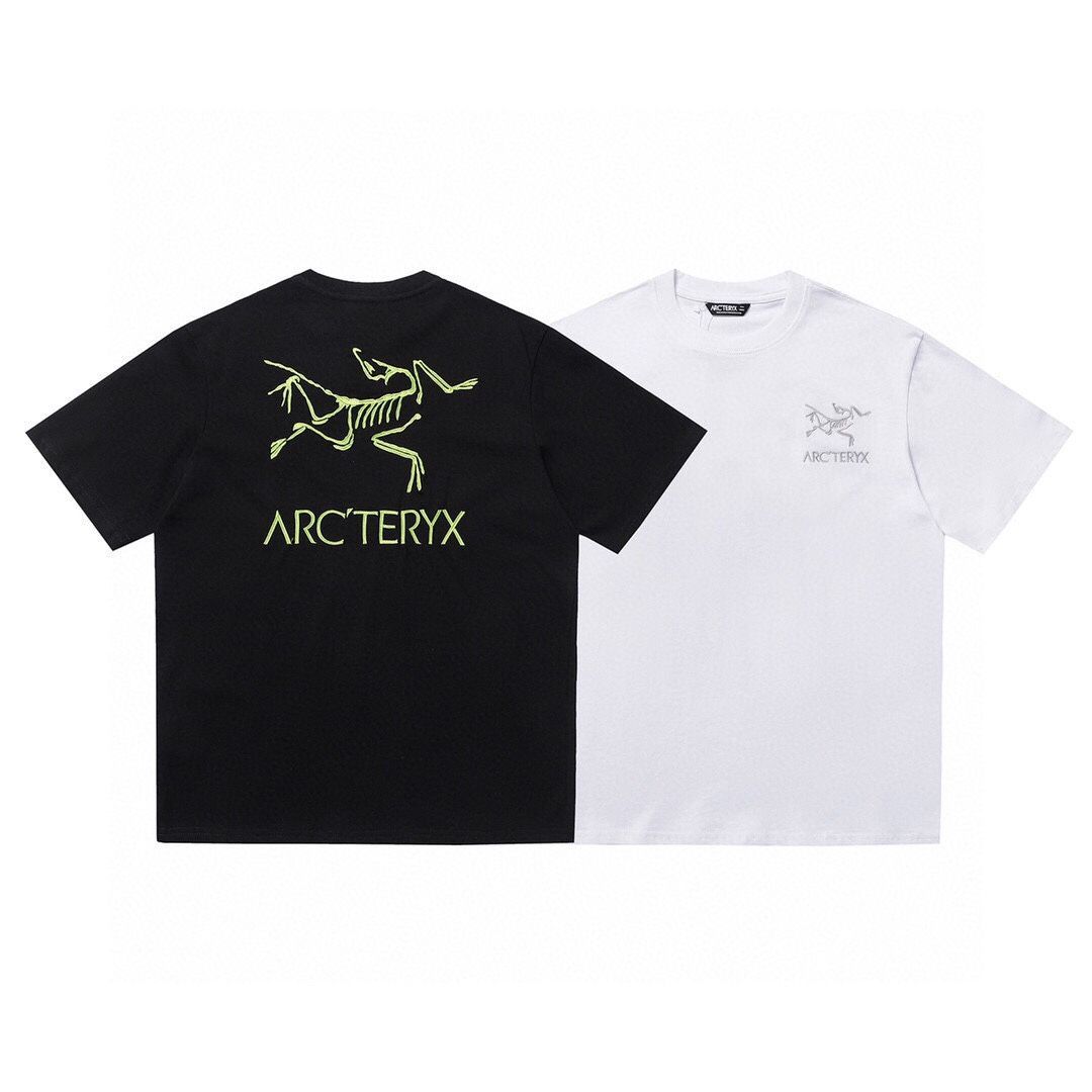 アークテリクス ARC’TERYX 半袖 男女兼用 Tシャツ クルーネック 刺繍ロゴ ストリート トップス ゆったり 夏服