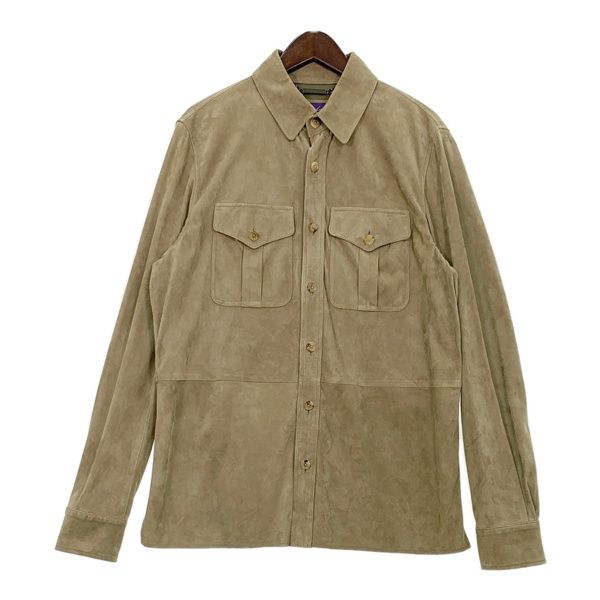 Ralph Lauren パープルレーベルグレー 長袖シャツ Sサイズ