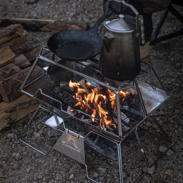 焚き火台 楽天市場】FUTURE FOX 焚き火台 ～KAMADO～ コンパクト 焚火台