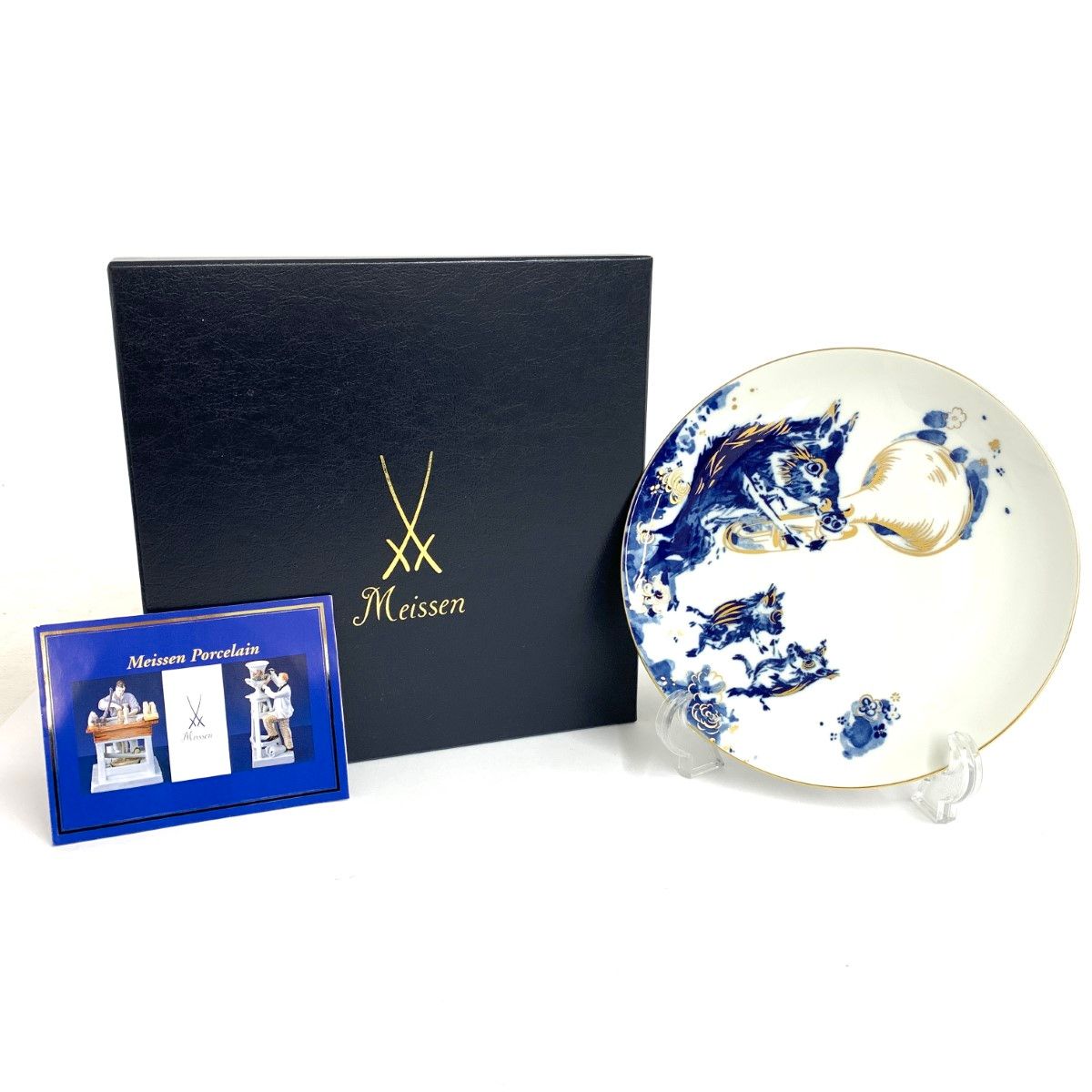 Meissen マイセン 2007年 購入 ～チューバを吹く陽気なイノシシ～ 干支