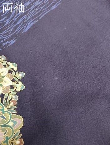 平和屋着物○螺鈿作家 藤本隆士 訪問着 正倉院花文 暈し染め 金彩 正絹