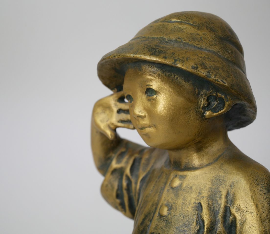 北村西望の作品 北村西望 日蓮上人必死の説法(オリジナル作品）/Web書画ミュージアム