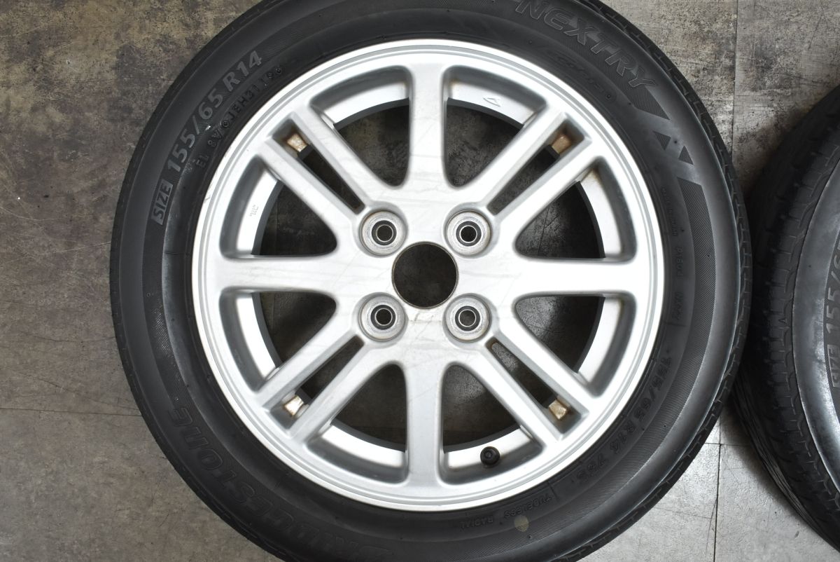 ダイハツ タント 純正ホイール 14インチ 4.5J PCD100 4穴 ET45 NEXTRY