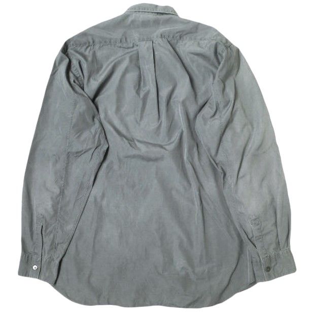コム デ ギャルソン シャツ ウール スカーフ ブラウン グレー　フランス産 COMME des GARCONS ヴィンテージ 90年代〜00年代 フランス製