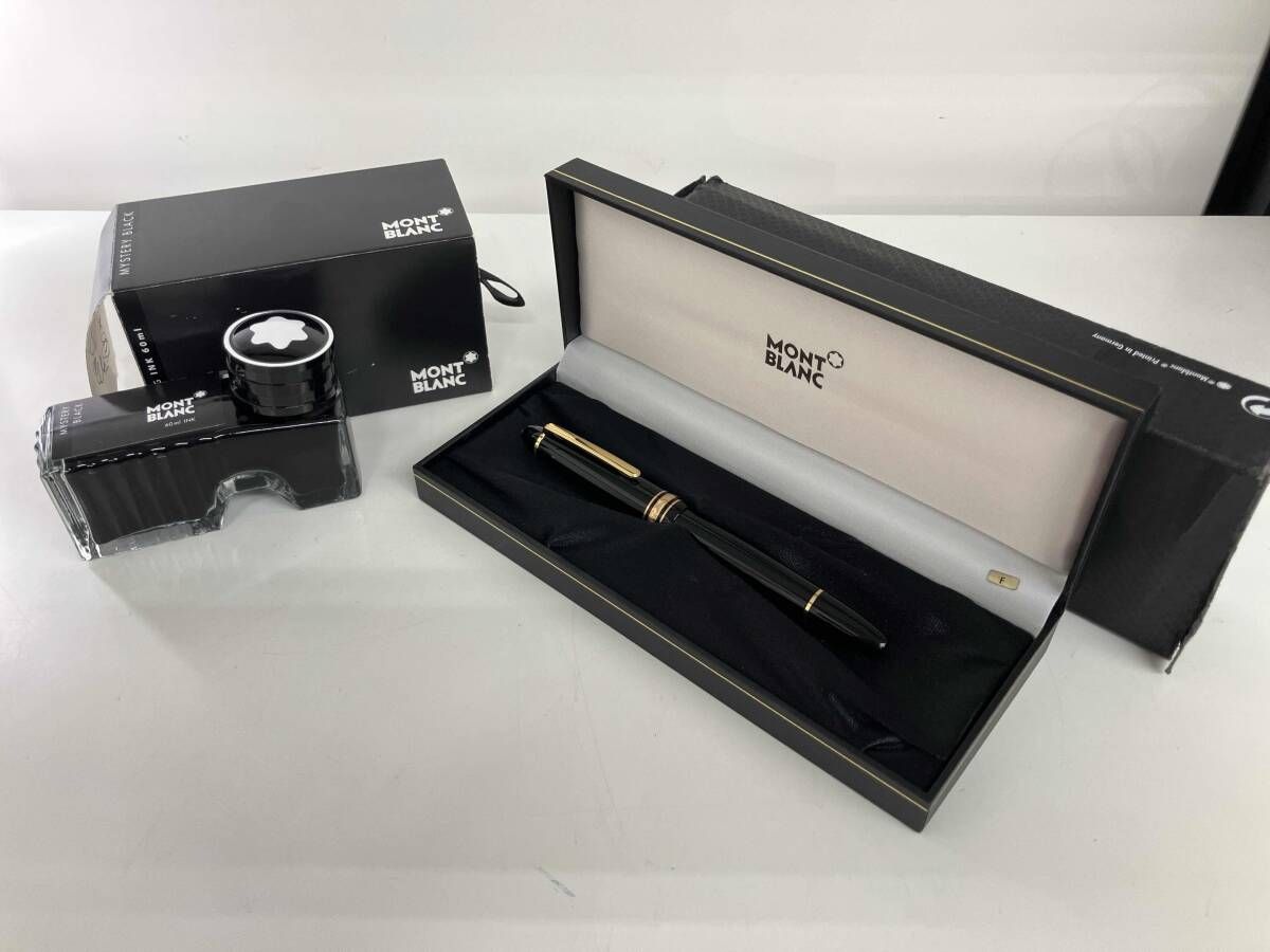 MONT BLANC モンブラン マイスターシュテュック 万年筆 14K 箱 インク付き 文房具