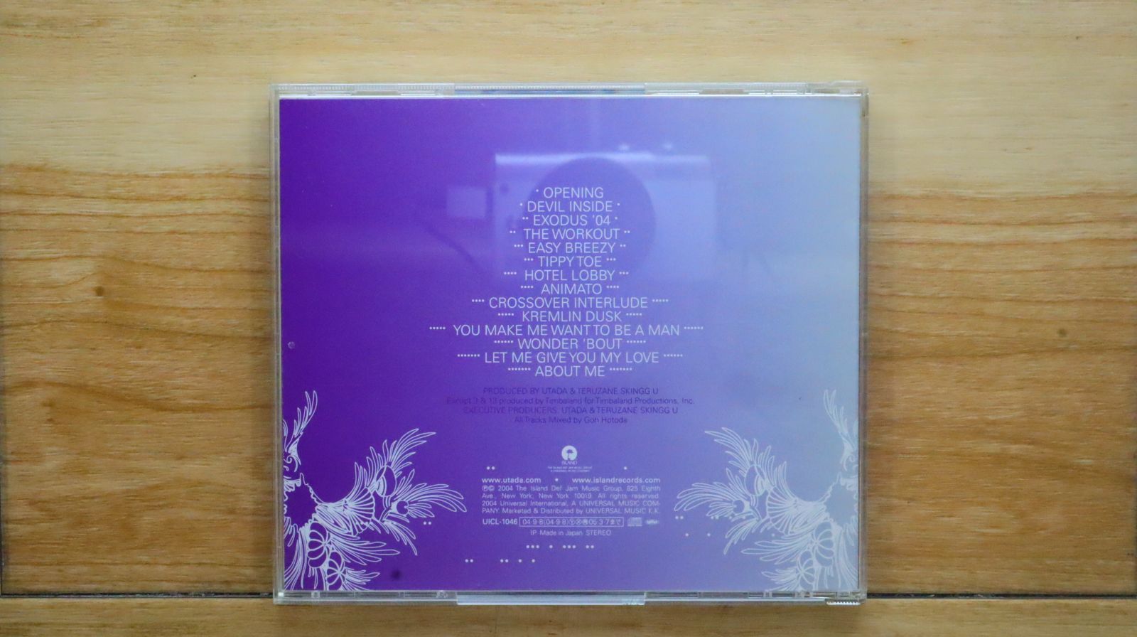 国内盤CD☆宇多田ヒカル/Hikaru Utada□ EXODUS 【UICL1046