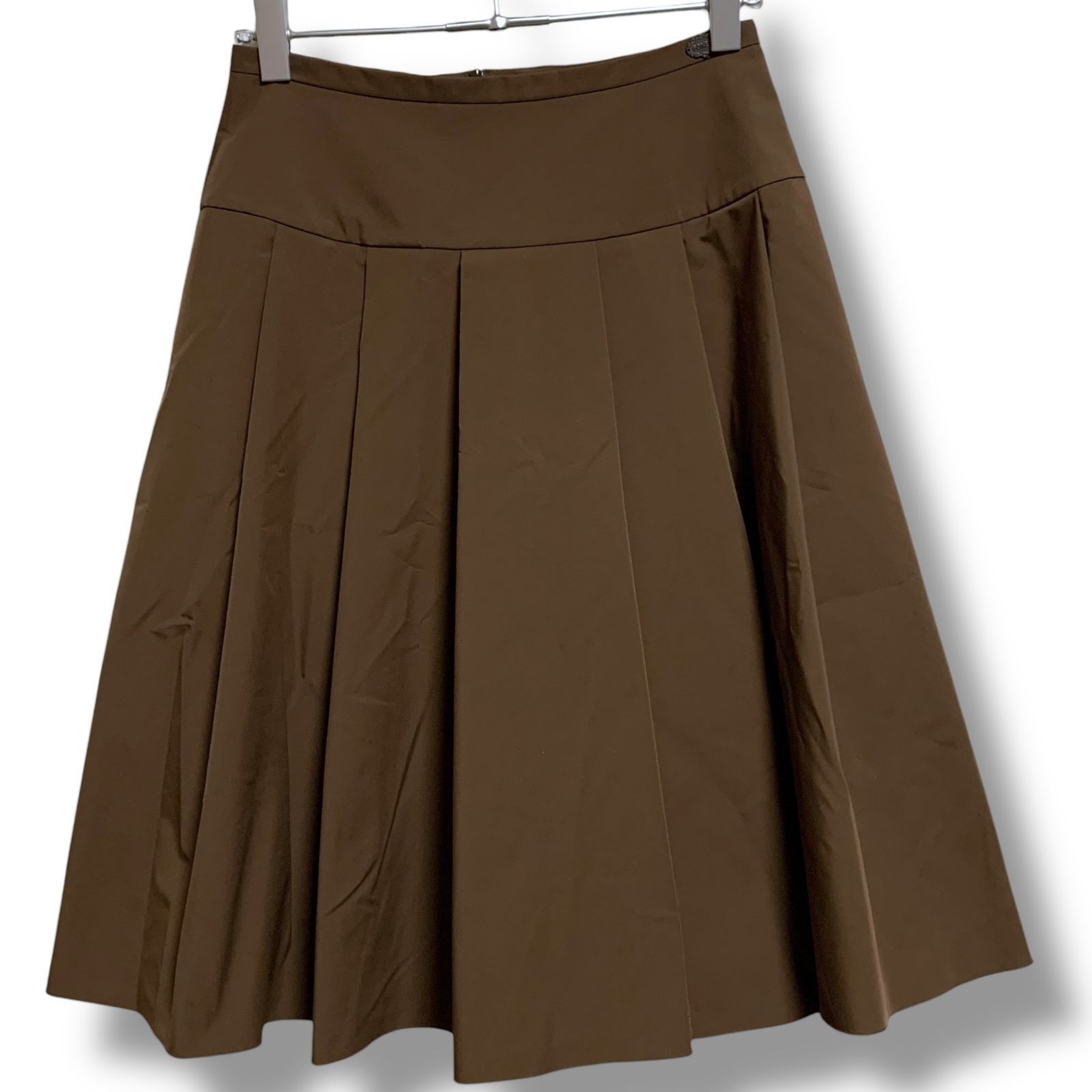 FOXEY NEW YORK フォクシーニューヨーク ブラウン フレアスカート