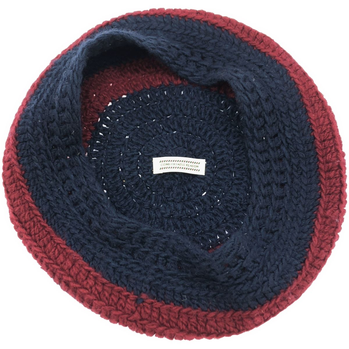 COMFORTABLE REASON コンフォータブルリーズン ニットベレー帽 レッド