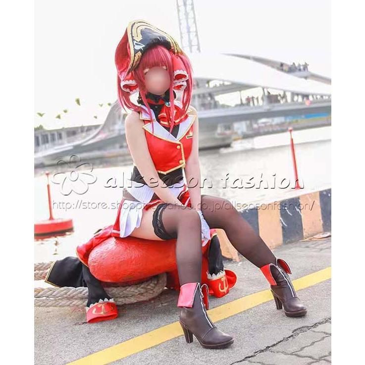 新品 バーチャル YouTuber VTuber 宝鐘マリン コスプレ衣装
