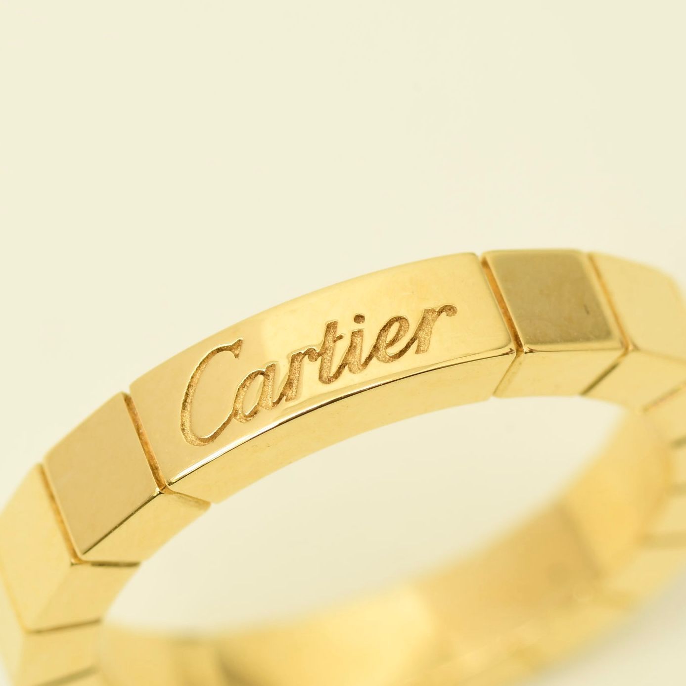 750 cartier カルティエ ラニエール リング # 48 5.7g 指輪 イエロー