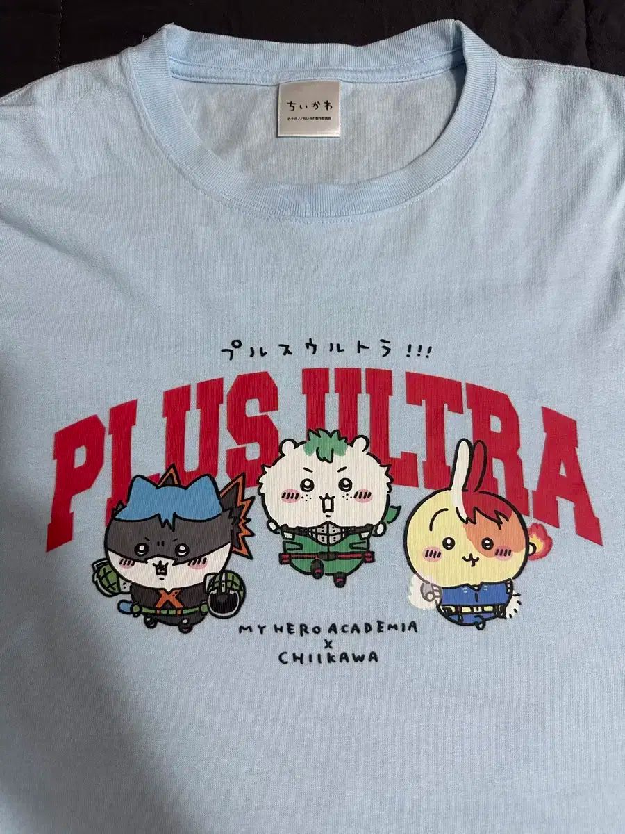 ちいかわ×僕のヒーローアカデミア ヒロアカコラボ Tシャツ Lサイズ ちいかわ×僕のヒーローアカデミア ヒロアカコラボ Tシャツ Lサイズ