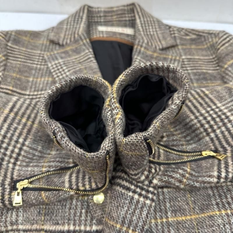 CULLNI クルニ コート ウール チェック チェスター タイロッケン コート 19-AW-033 KANDAIZUMI_COM