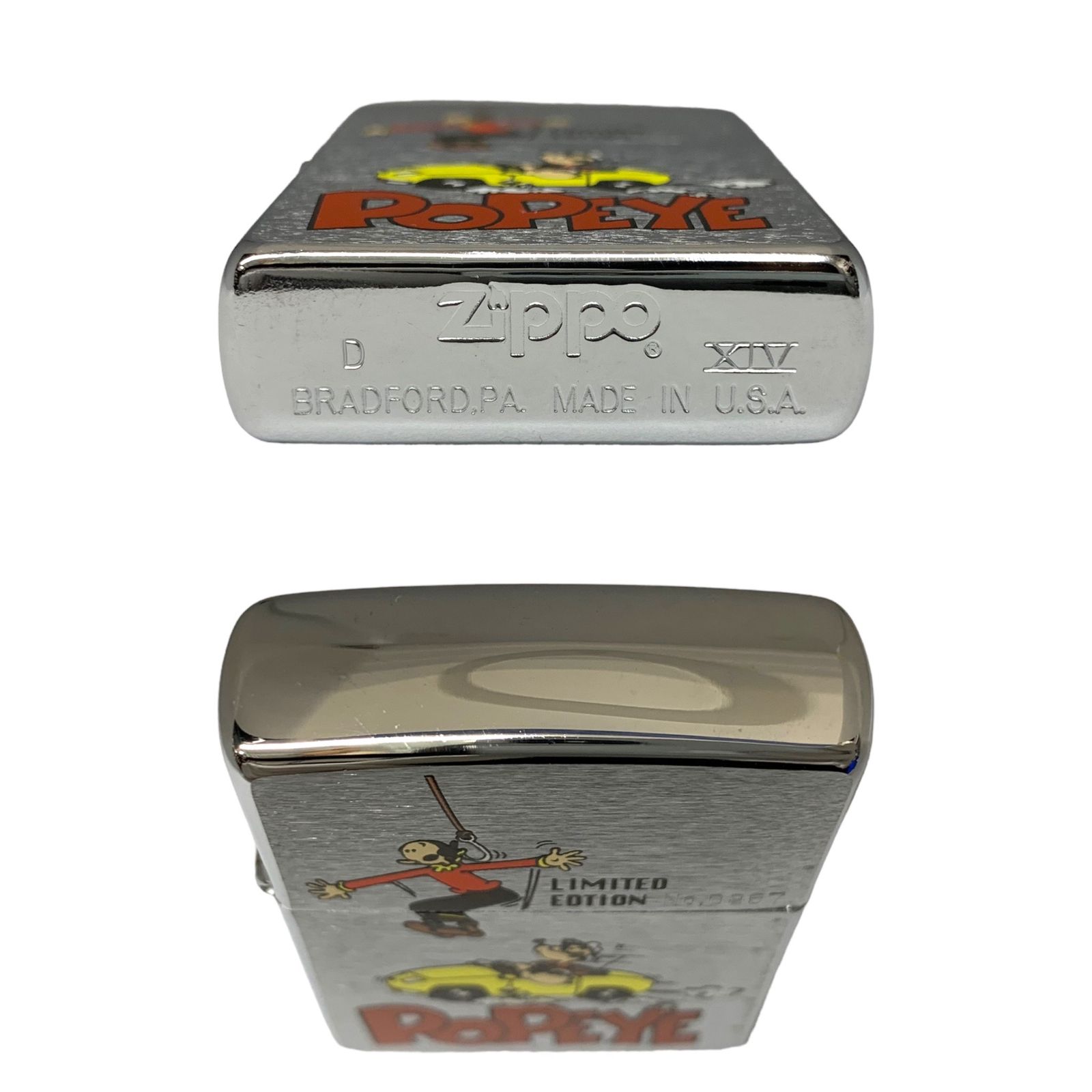 zippo (ジッポー) 98年製 POPEYE ポパイ オルゴール シルバー 雑貨 