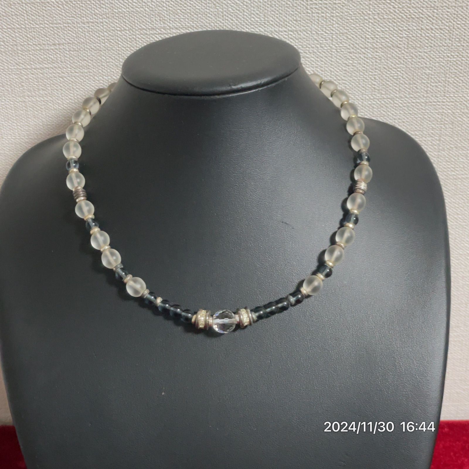 vintage Dior クリスチャン ディオール DCロゴ カラービーズ ライン 