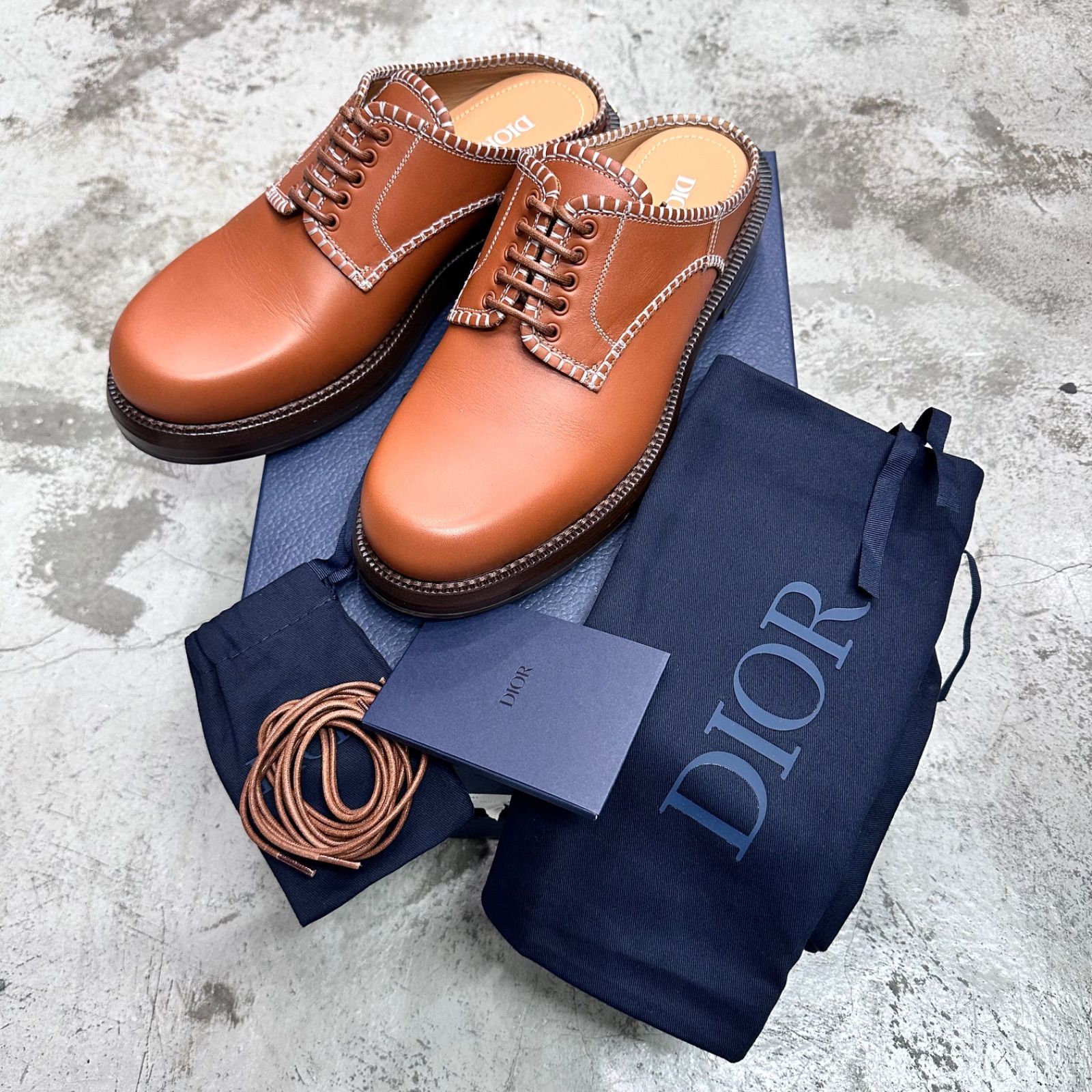 Dior Denim Tears Dior Carlo Lace Up Mule ディオール カーロ