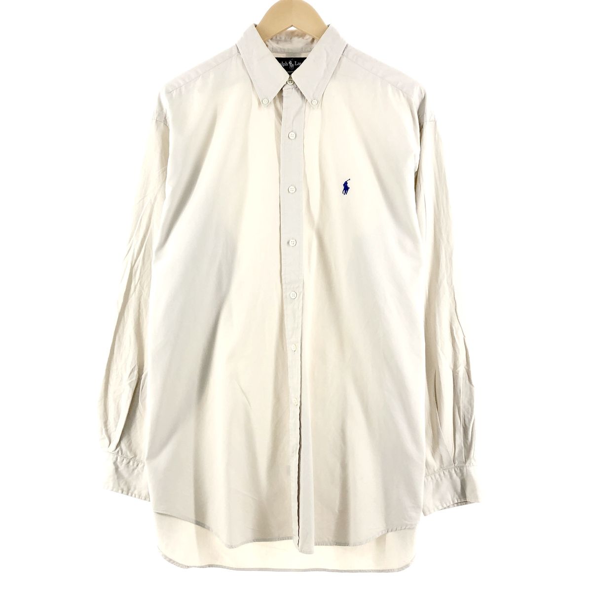 古着 ラルフローレン Ralph Lauren BLAKE 長袖 ボタンダウンシャツ メンズXL/eaa366563