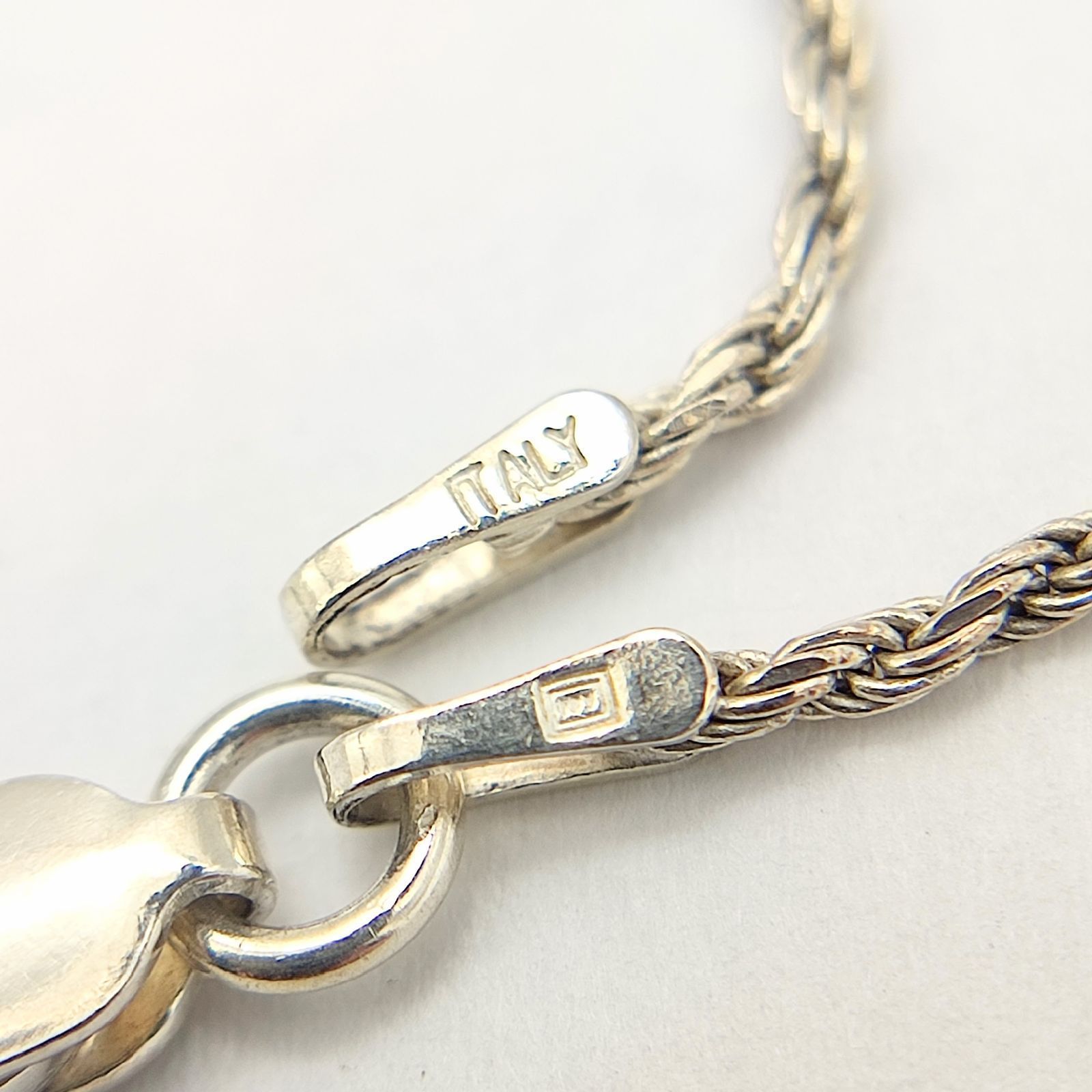 美品】ハワイアンジュエリー プレートネックレス ホヌ SILVER シルバー 