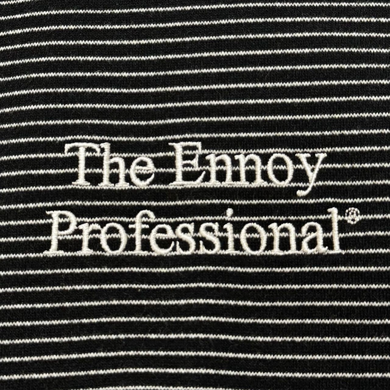 The Ennoy 24AW Border Hoodie Sweat ボーダーフーディー The Ennoy 24AW Border Hoodie Sweat ボーダーフーディー