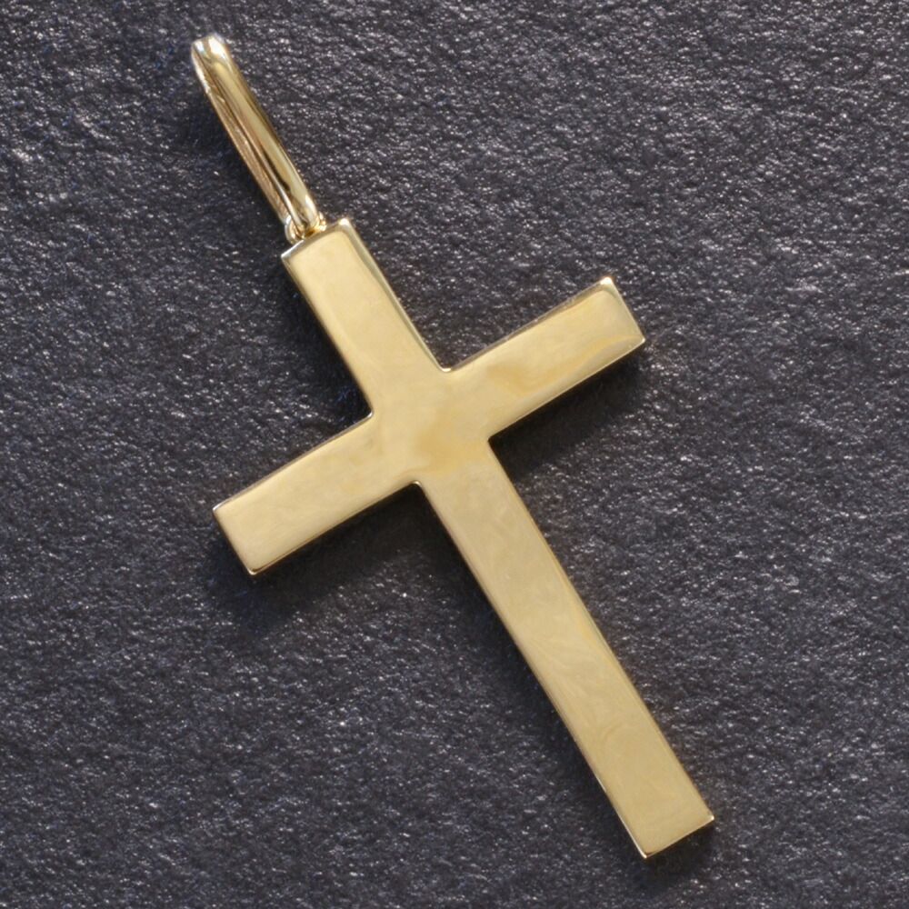 K18ペンダントトップ 18金エメラルドペンダントトップ 十字架地金