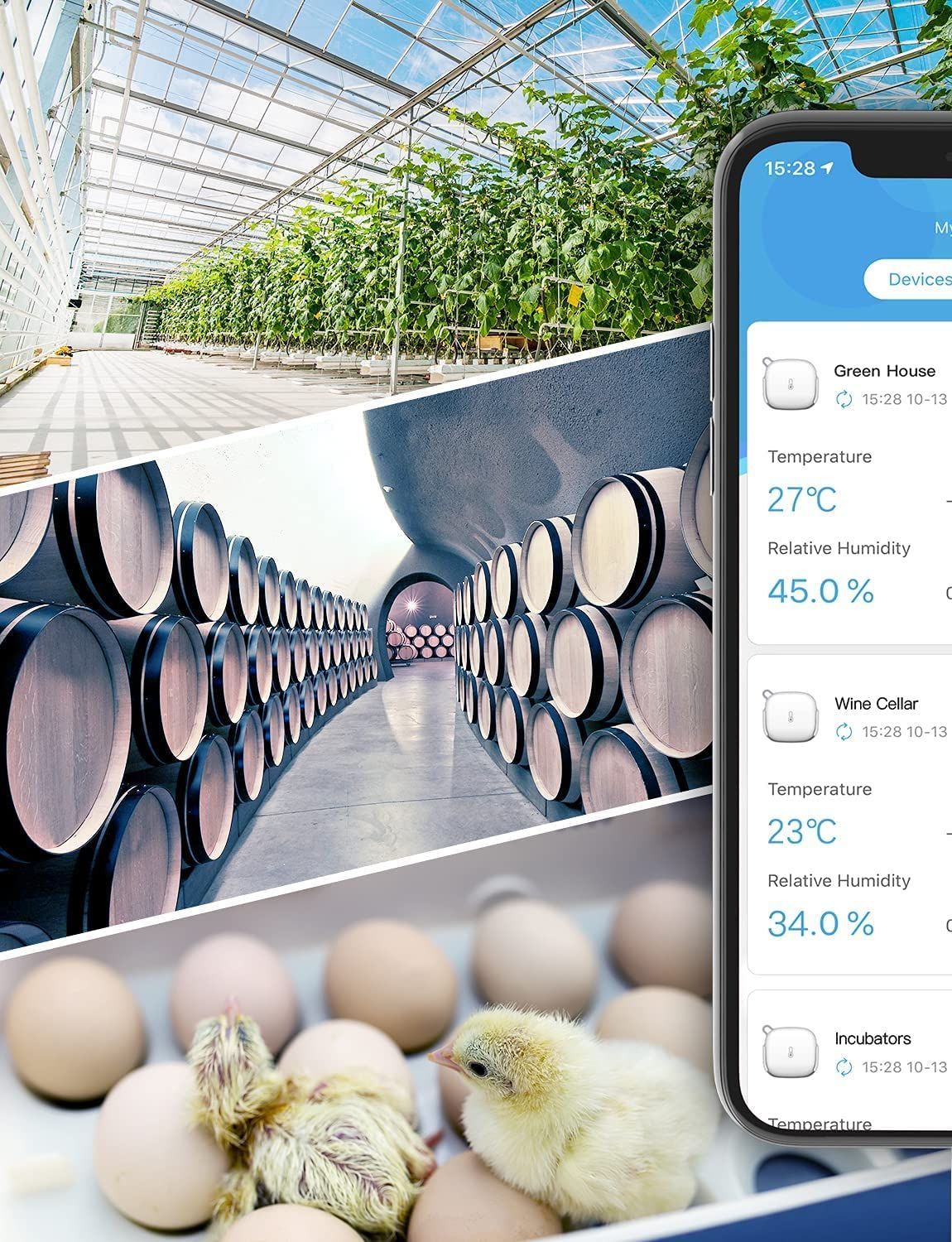 数量 温度計 湿度計 高精度 ワイヤレス WiFi デジタル温湿度計 スマホで温湿度管理 アラート通知機能付き 通知音ない データの保存とエクスポート インテリア 乾燥対策 赤ちゃん Govee 家庭用 温室 地下室 爬虫類 室内用湿度計 2.4 GHZ