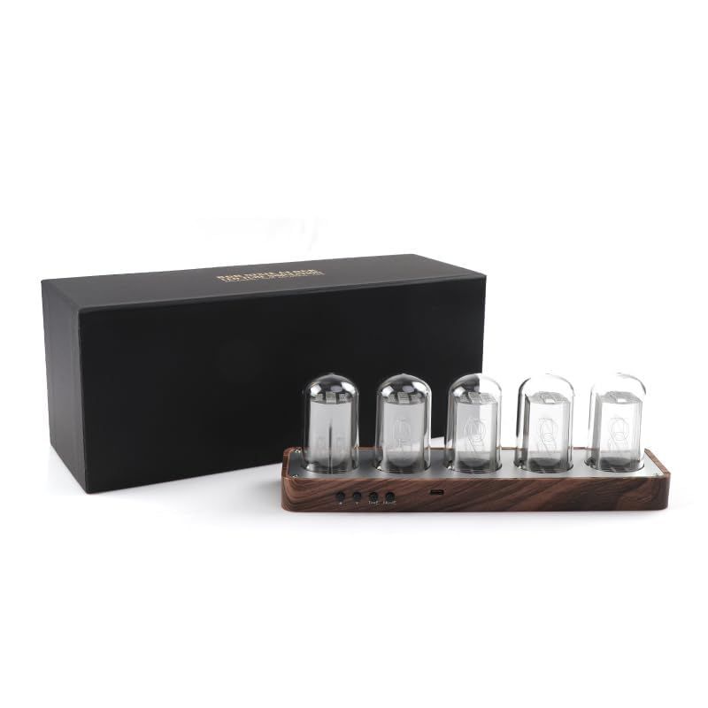新着商品】時計 Wi-Fi同期 ニキシー管 & ClocTeck 1600万色