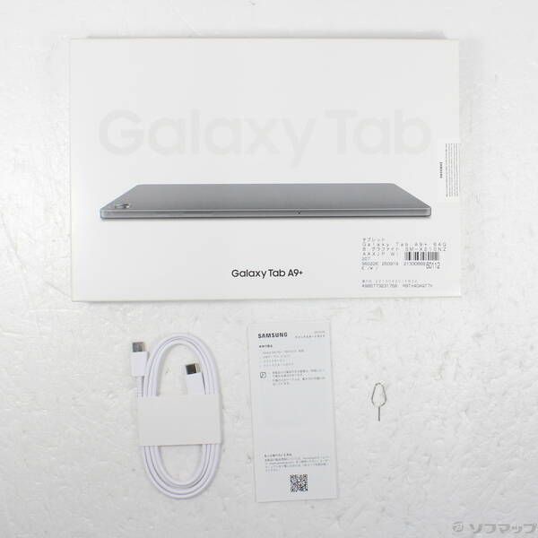 サッパリした 〔展示品〕 Galaxy Tab A9 64GB グラファイト SM-X210NZAAXJP Wi-Fi 377