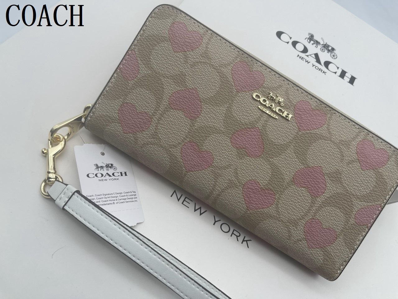 コーチ COACH 長財布 財布 シグネチャー アコーディオンラウンドジップウォレット新品未使用 贈り物CQ147 340 xj0001 - メルカリ