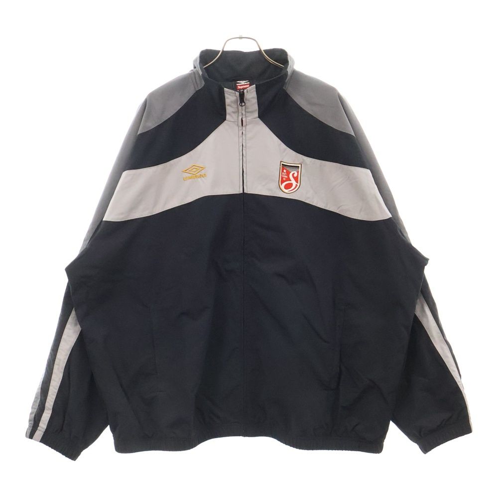 SUPREME シュプリーム 23SS ×Umbro Track Jacket アンブロ ジップアップ トラックジャケット ブラック
